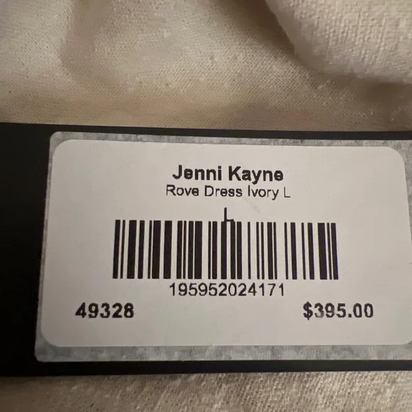 NWT Jenni Kayne Rove Dress Ivory L - Picture 6 of 6